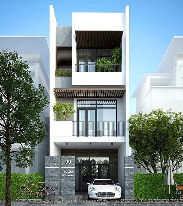 MẪU NHÀ 30M2 MẶT TIỀN 5M PHONG CÁCH TỐI GIẢN