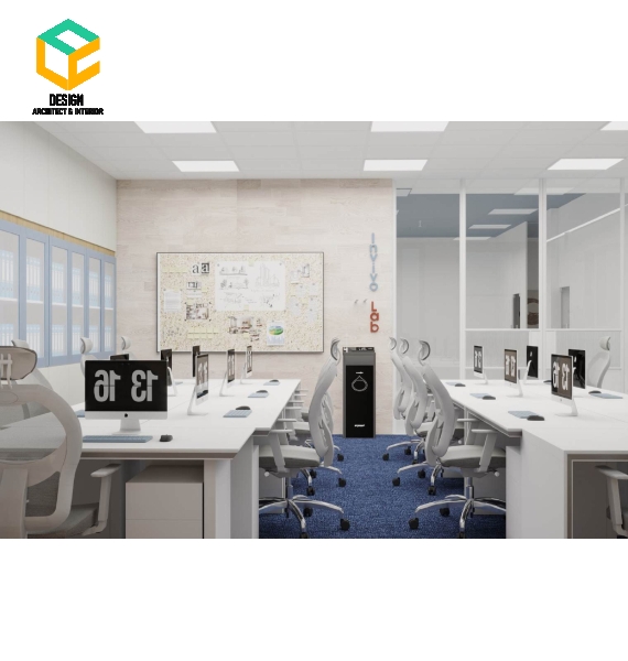 THIẾT KẾ THI CÔNG VĂN PHÒNG 4 TẦNG INVIVOLAB