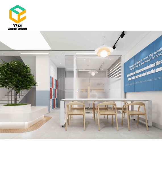 THIẾT KẾ THI CÔNG VĂN PHÒNG 4 TẦNG INVIVOLAB