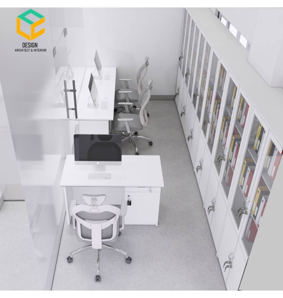 THIẾT KẾ THI CÔNG VĂN PHÒNG 4 TẦNG INVIVOLAB