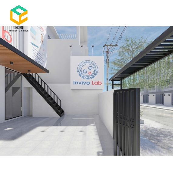 THIẾT KẾ THI CÔNG VĂN PHÒNG 4 TẦNG INVIVOLAB