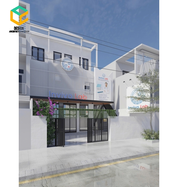 THIẾT KẾ THI CÔNG VĂN PHÒNG 4 TẦNG INVIVOLAB